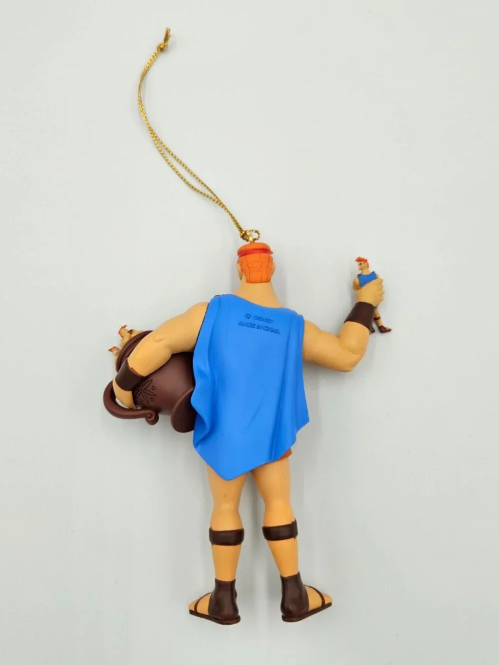 Disney Hercules Christmas Ornament Vintage Collectible Figure with Box